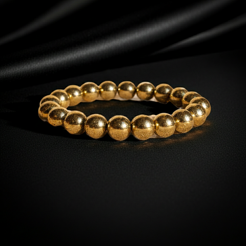 Golden Prite Stone Bracelet