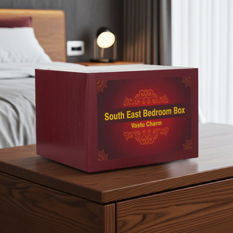 South East Bedroom Vastu Correction Box | Crystal and Stone