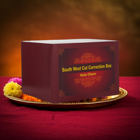South West Cut Correction Box for Vastu Dosh Remedy