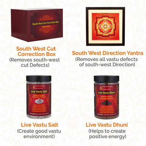 South West Cut Vastu Remedy