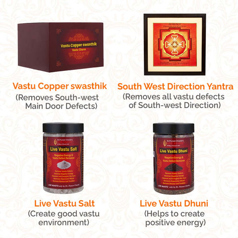 South West Main Entrance Vastu Remedy