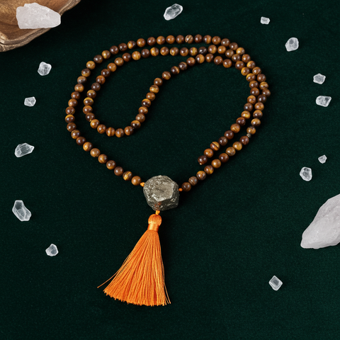 Tiger Stone Mala