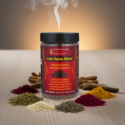 Live Vaastu Dhuni | Pack of 1 Remove Negativity