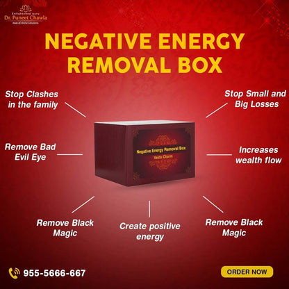 Live Vastu Negative Energy Removal Box Special Crystal and Stone - LiveVaastu