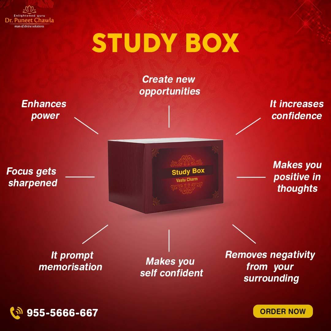 Study Box | Improve Confidence & Concentration | Live Vaastu – Live ...