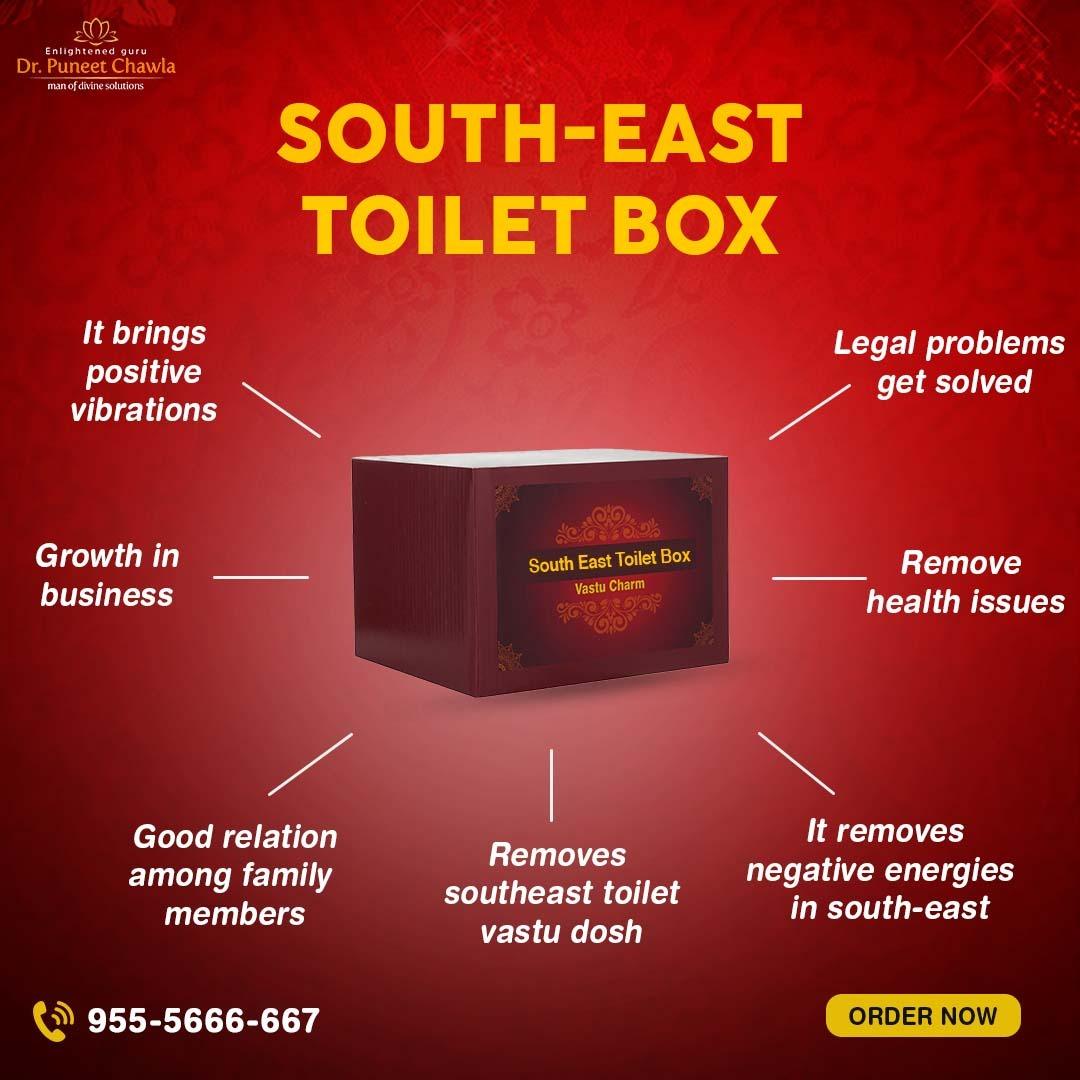 South East Toilet Box - LiveVaastu