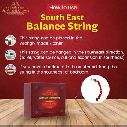 South East Balance String (Agni Disha) - LiveVaastu