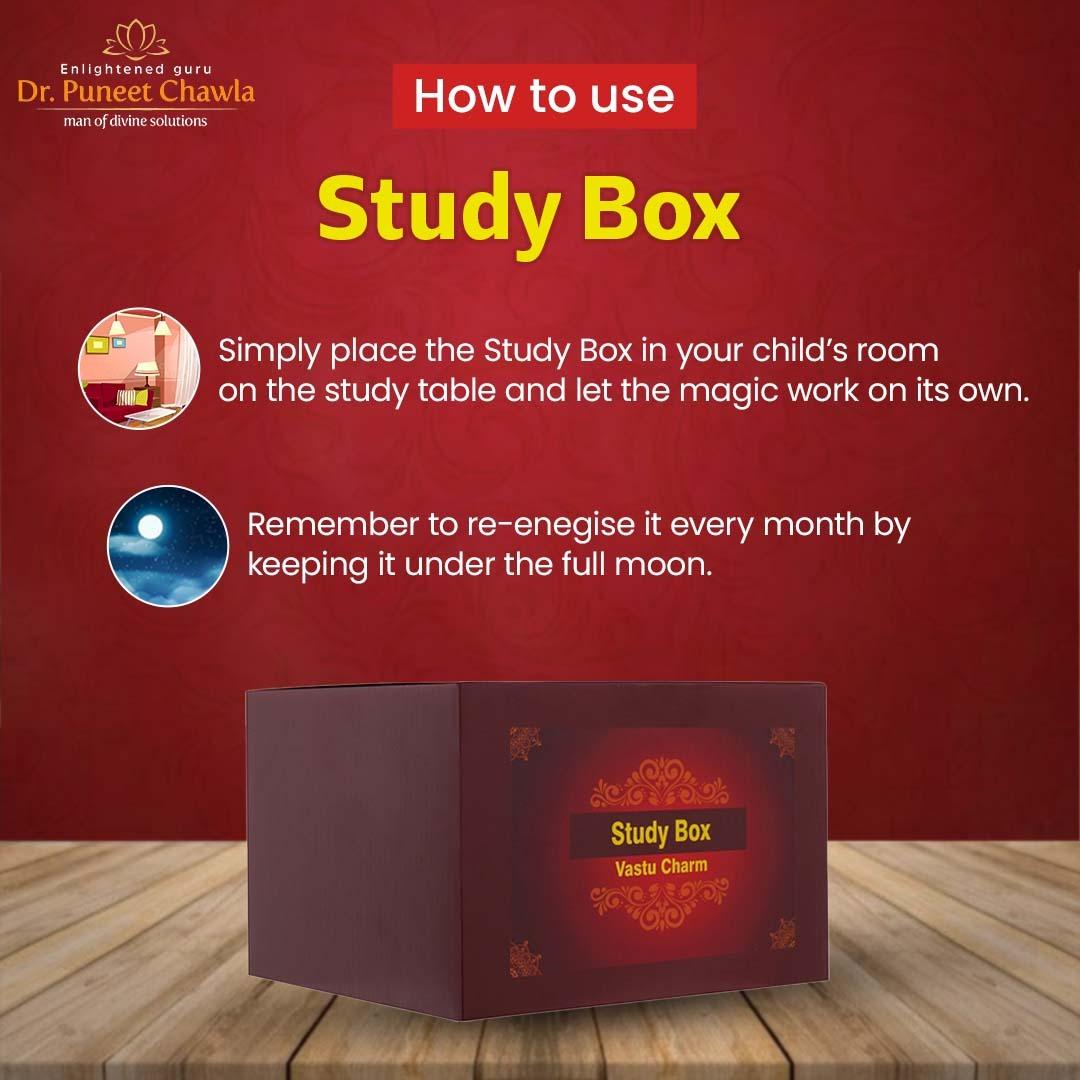 Study Box | Improve Confidence & Concentration | Live Vaastu – LiveVaastu