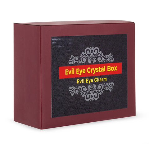 Evil Eye Protection Crystal Box | Remove Nazar Dosh | Attract Positive Energy & Good Luck
