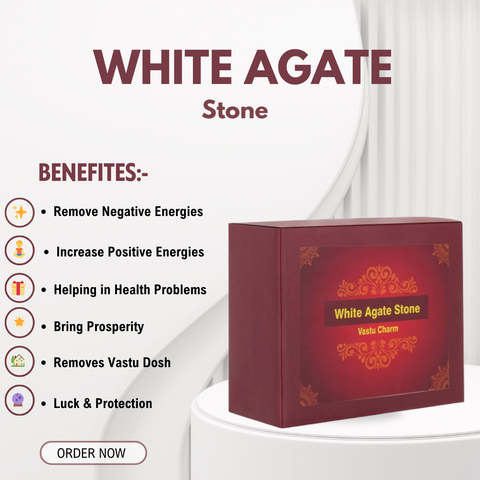 White Agate Stone