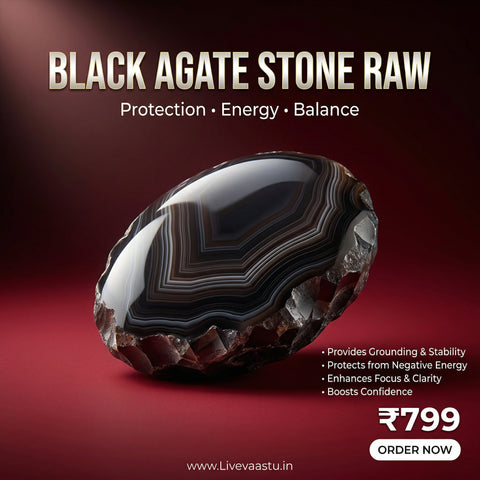 Black Agate Stone