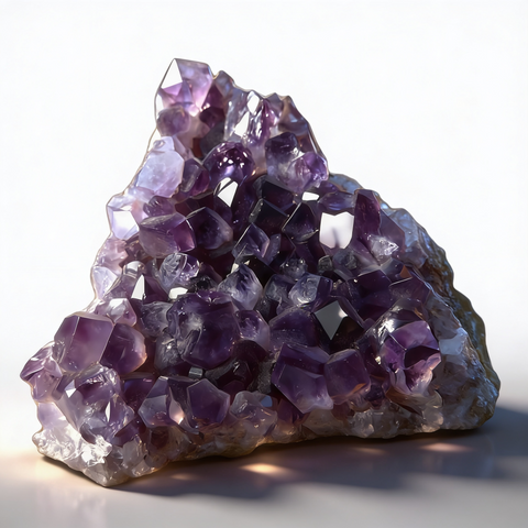 Amethyst Twins Stone