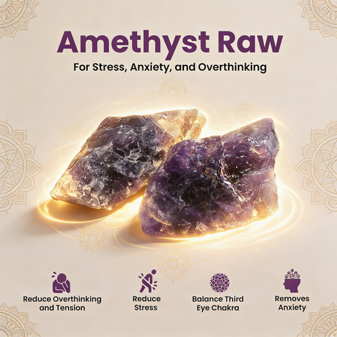 Amethyst Twins Stone