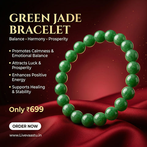 Green Jade Drop Bracelet
