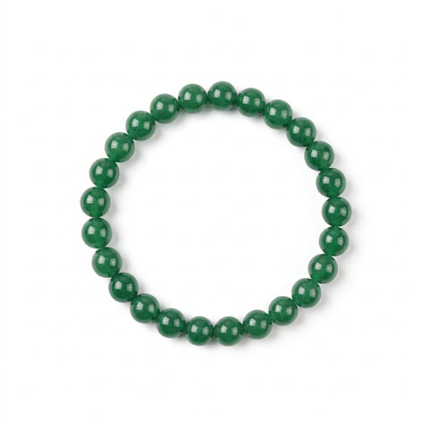 Green Jade Drop Bracelet