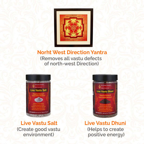 north west stairs vastu remedy