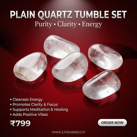 Plain Quartz Tumble Set