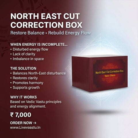 North East Cut Correction Box | Remove North East Cut Vastu Dosh