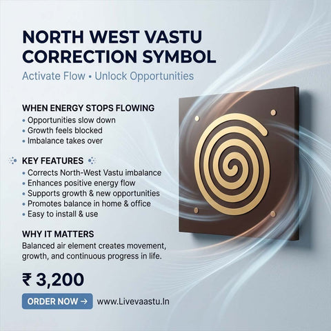 North West Vastu Correction Symbol | Remove North West Vastu Dosh