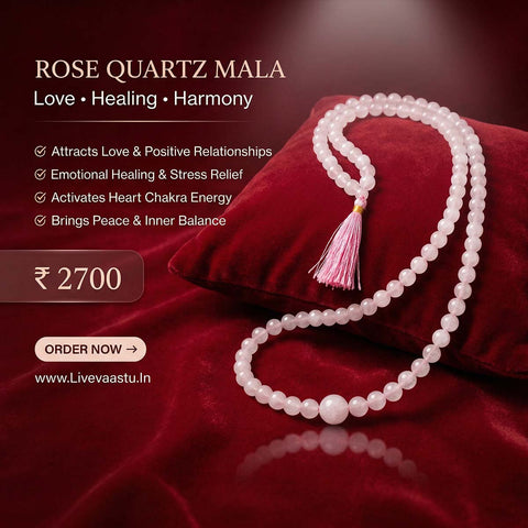 Rose Quartz Mala