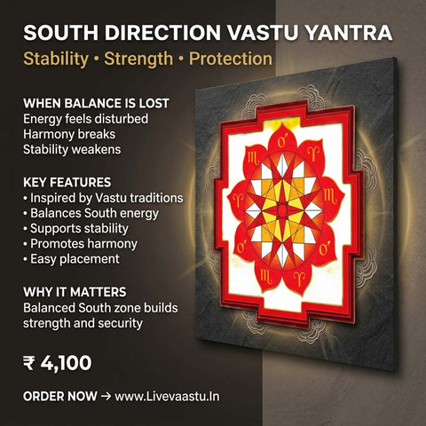 South Direction Vastu Yantra  for Toilet, Kitchen & Staircase