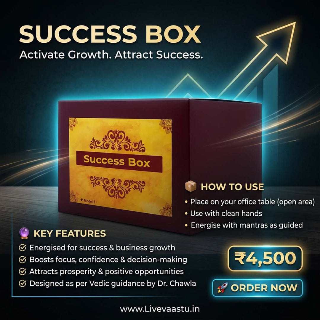 Success Box | Atrract ealth and Prosperity | Live Vaastu – Live Vaastu.in