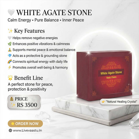 White Agate Stone