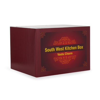 South West Kitchen Box for Vastu Correction – Powerful Vastu Remedy for Kitchen, Improves Positive Energy & Balance in Your Home